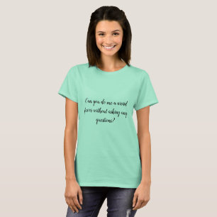 T-shirt la citation de Sarah du noir orphelin peut vous