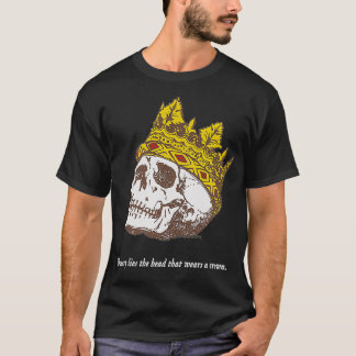 T-shirt La citation de Shakespeare est maladroite le Liter