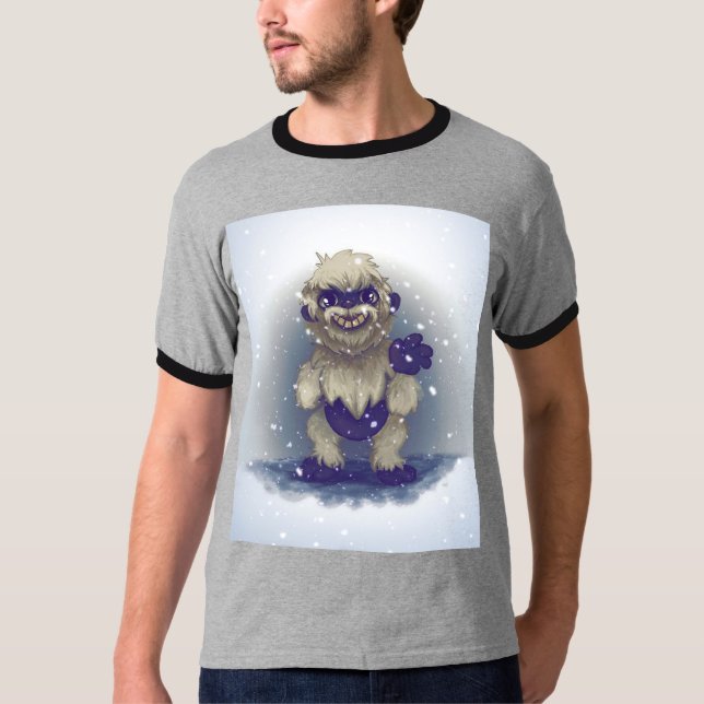 T-shirt La classique de #UnAbominableSnowman  (Devant)