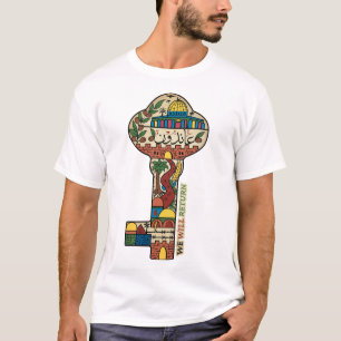 T-shirt La clé du retour des Palestiniens, la liberté de P