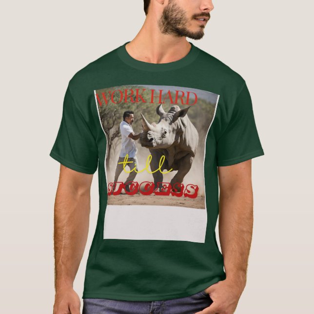 T-shirt La clé pour réaliser vos rêves" (Devant)