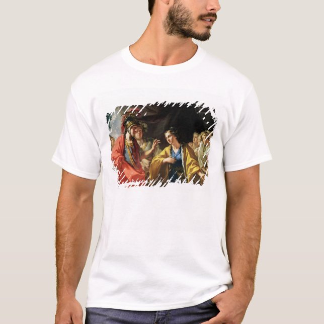T-shirt La clémence d'Alexandre le grand (Devant)