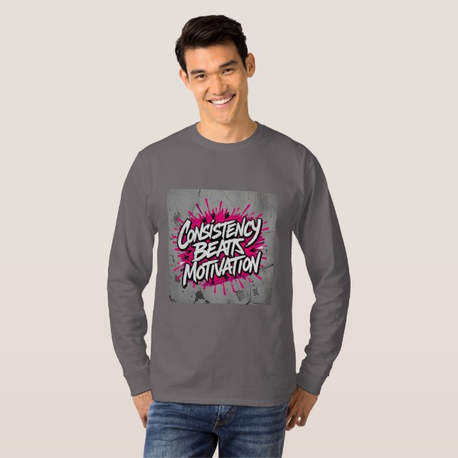 T-shirt La cohérence bat la motivation – La vérité derrièr (Devant entier)