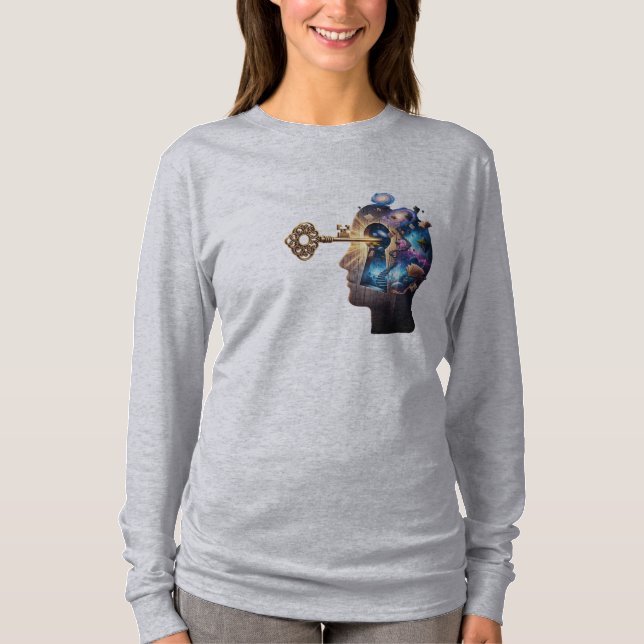 T-shirt La cohérence libère l'esprit (Devant)