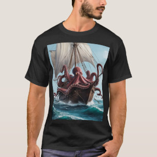 T-shirt La colère de Kraken : le Dernier stand du navire