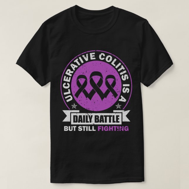 T-shirt La Colite Ulcerative Est Une Ourse Quotidienne De  (Design devant)