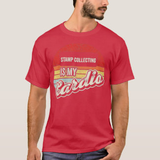T-shirt La Collecte De Timbres Est Mon Timbre Cardio Vinta