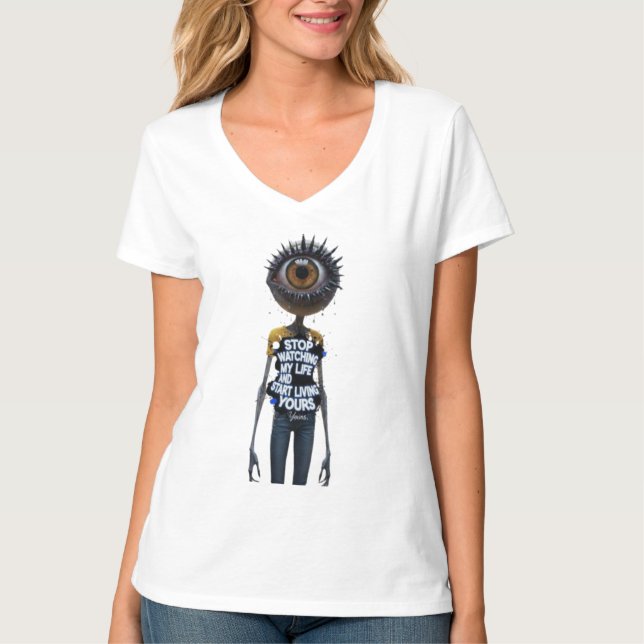 T-shirt La collection L'Œil et le Mot (Devant)