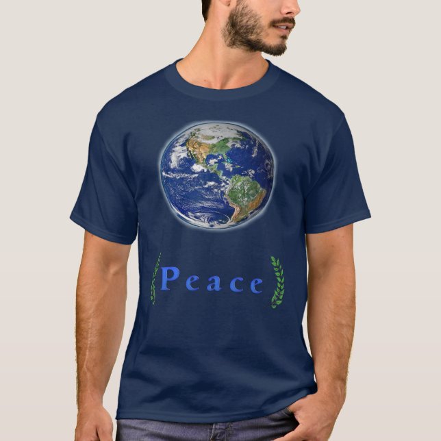 T-shirt La colombe de la paix (Devant)