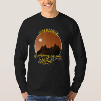 T-shirt La Colombie est toujours dans mon cœur