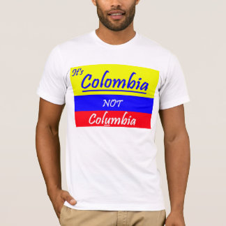 T-shirt La Colombie tee not la Colombie