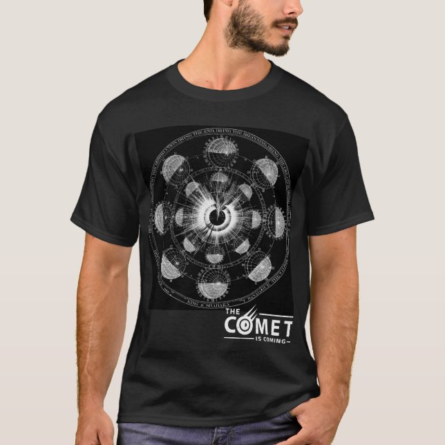 T-shirt La comète vient (Devant)