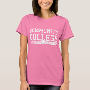 T-shirt la communauté plus facile que le militaire de