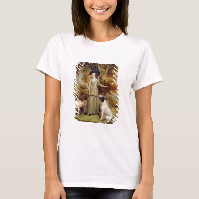 T-shirt La comtesse d'Effingham avec un tir et un tir Do (Devant)