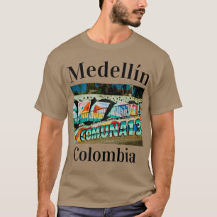 T-shirt La Comuna 13 % pipe% Medellín, commune 13 de San