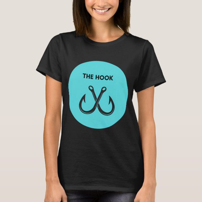T-shirt La conception de l'hameçon (Devant)