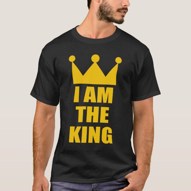 T-shirt la conception de roi (Devant)