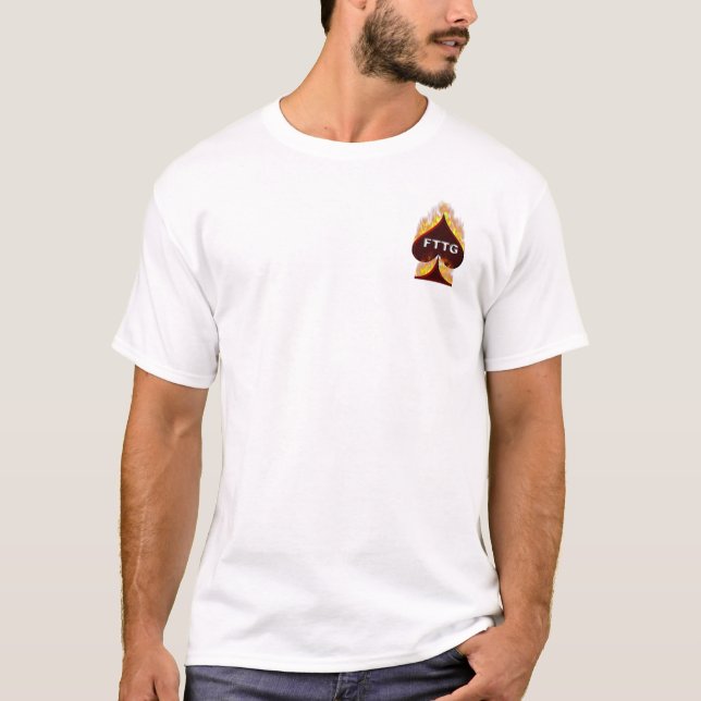 T-shirt La conception d'habillement du fonctionnaire FTTG (Devant)