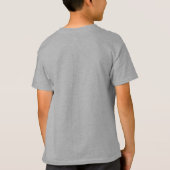 T-shirt La conception sauvage de noir de la jeunesse de (Dos)
