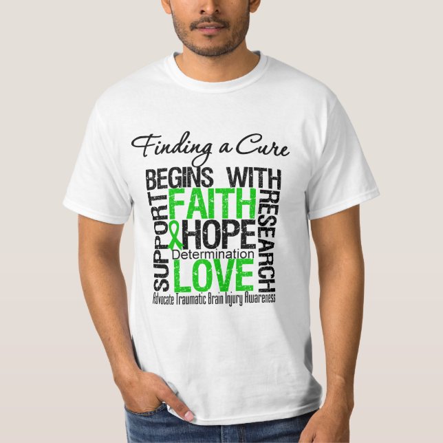 T-shirt La conclusion d'un traitement commence avec espoir (Devant)