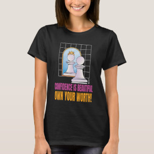 T-shirt La confiance est belle femme Noire