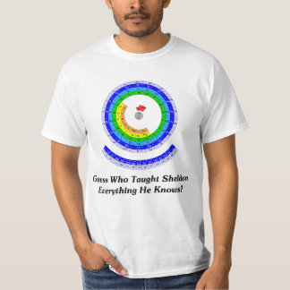 T-shirt La conjecture qui a enseigné à Sheldon tout il