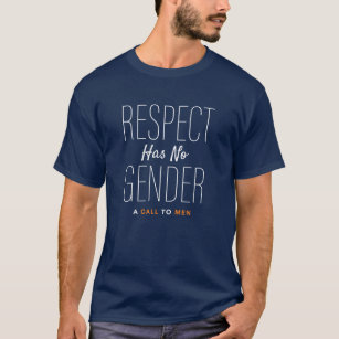T-shirt La conscience d'augmenter avec un "respect n'a