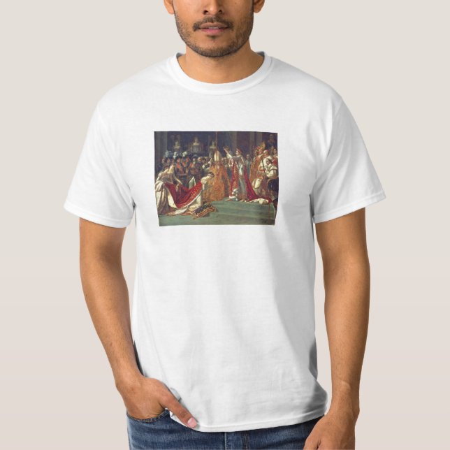 T-shirt La consécration du napoléon 1 d'empereur (Devant)