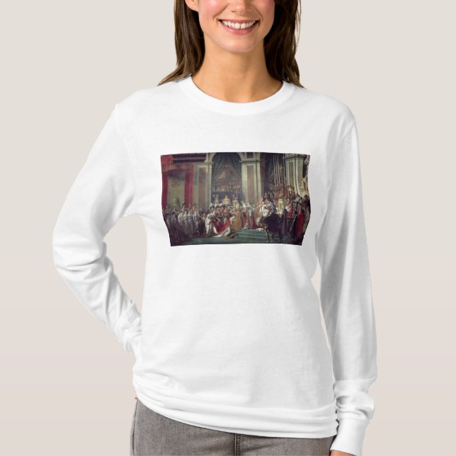 T-shirt La consécration et le Josephine du napoléon (Devant)