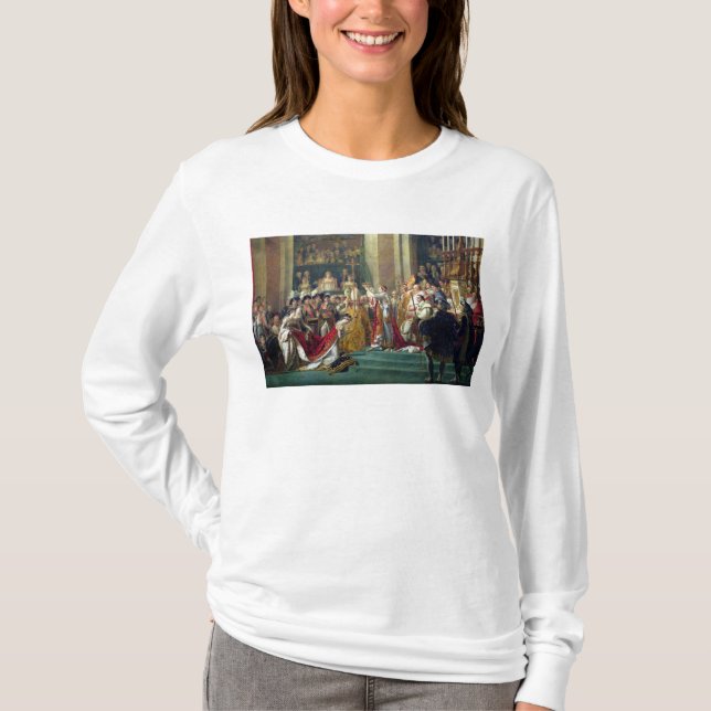 T-shirt La consécration et le Josephine du napoléon (Devant)