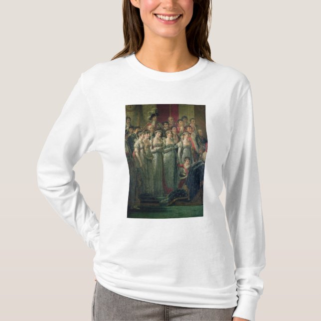 T-shirt La consécration et le Josephine du napoléon (Devant)