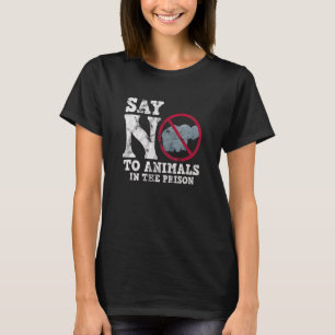 T-shirt La Conservation Des Éléphants Dit Non Aux Animaux