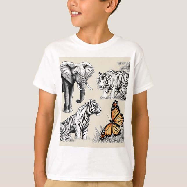T-shirt La conservation des espèces en péril Tee (Devant)