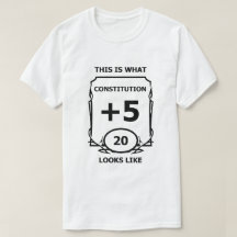La Constitution des donjons et des dragons T Shirt