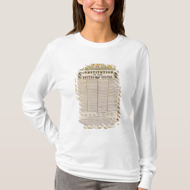 T-shirt La constitution des Etats-Unis d'Amérique (Devant)