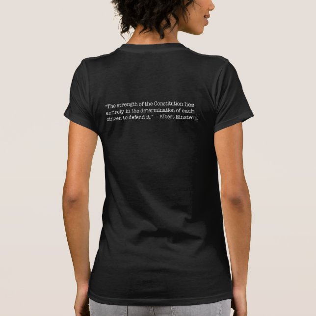 T-shirt La Constitution-Nous Le Peuple (Dos)