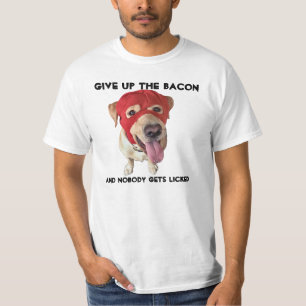 T-shirt La copie de "bandit de lard" de MDD (plein corps)