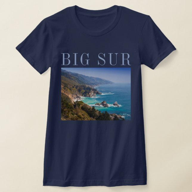 T-shirt La côte de Big Sur Californie (Poser)