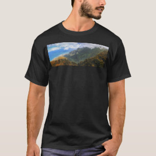 T-shirt La côte de Na Pali depuis le point de vue Puu O Ki