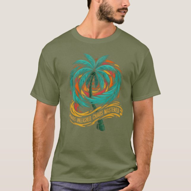 T-shirt La Côte Déchainée Mykonos (Devant)