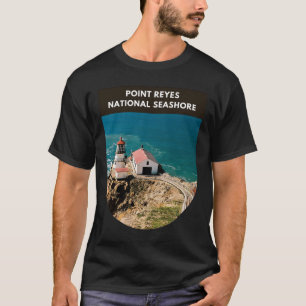 T-shirt La côte nationale de Point Reyes