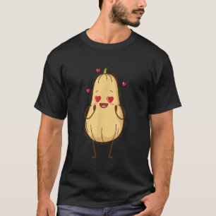 T-shirt La courge de noix de beurre est en amour