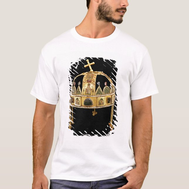 T-shirt La couronne sainte de la Hongrie, 11ème-12ème (Devant)