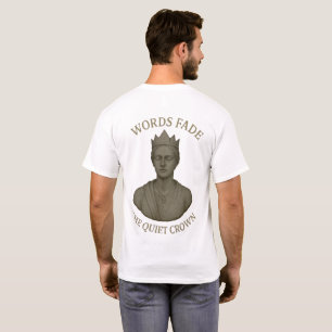 T-shirt La Couronne Silencieuse – Pouvoir Au-Delà Des Mots