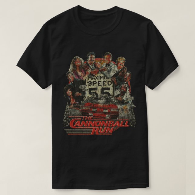 T-shirt La course de canonball 1981 (Design devant)
