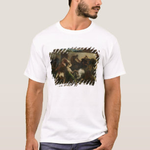 T-shirt La course de cheval sauvage à Rome, c.1817