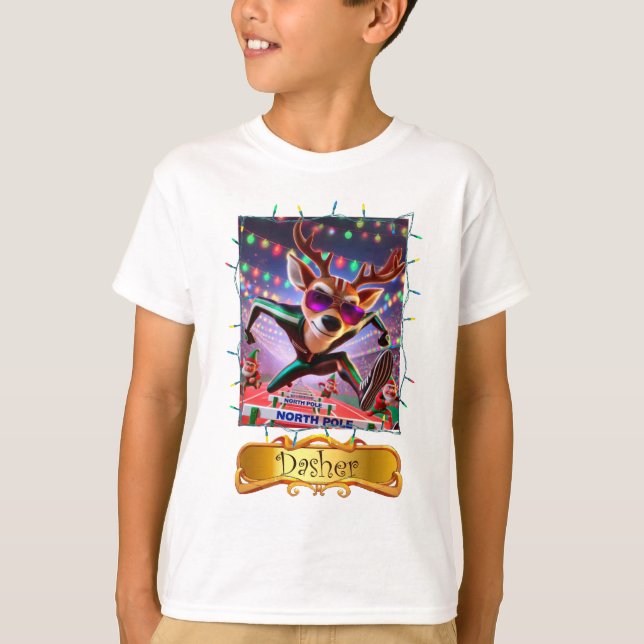 T-shirt La course de Dasher (Devant)