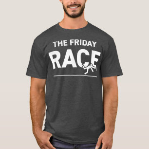 T-shirt La course du vendredi pour les buveurs Beer D