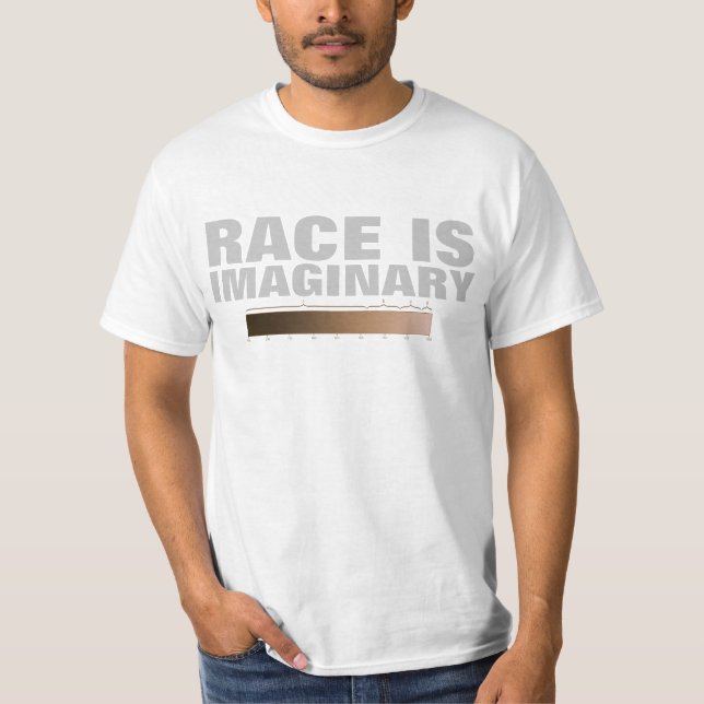 T-shirt La course est imaginaire (Devant)