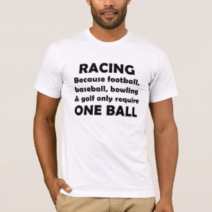 T-shirt La course nécessite des balles